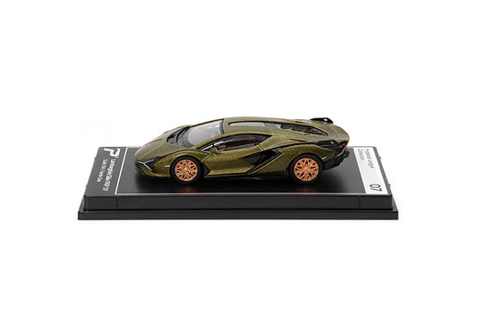 Poster Cars: Lamborghini Sian FKP 37 (Verde Gea) - Hypercar League Collection 07