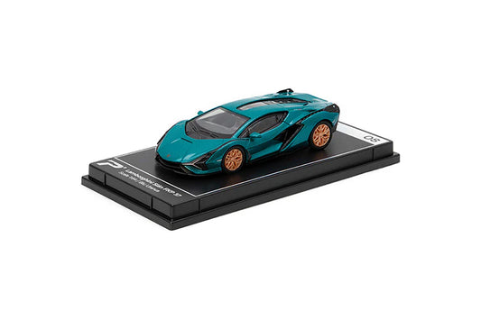 Poster Cars: Lamborghini Sian FKP 37 (Blue Uranus) - Hypercar League Collection 08
