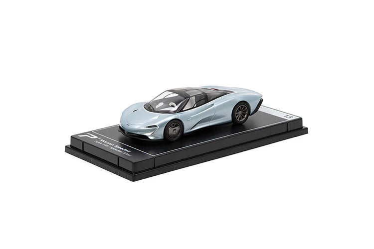 Poster Cars: McLaren Speedtail (Speedtail Silver) - Hypercar League Collection 13