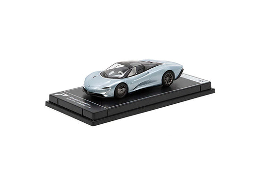 Poster Cars: McLaren Speedtail (Speedtail Silver) - Hypercar League Collection 13