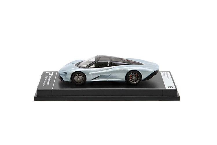 Poster Cars: McLaren Speedtail (Speedtail Silver) - Hypercar League Collection 13