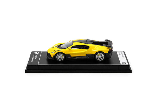 Poster Cars: Bugatti Divo (Jaune Soufre) - Hypercar League Collection 19