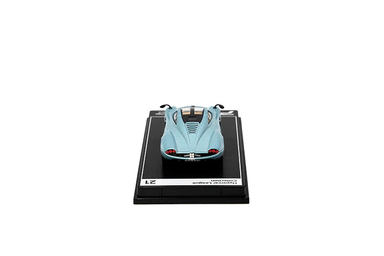 Poster Cars: Pagani Huayra Codalunga (Azzurro Sardegna) - Hypercar League Collection 21