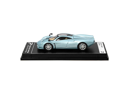 Poster Cars: Pagani Huayra Codalunga (Azzurro Sardegna) - Hypercar League Collection 21