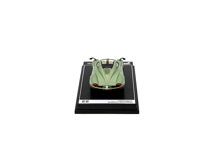 Poster Cars: Pagani Huayra Codalunga (Verde Venezia) - Hypercar League Collection 22
