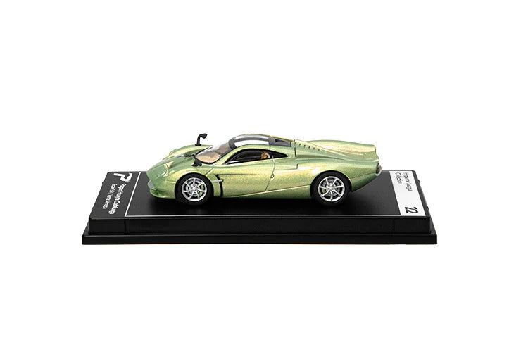 Poster Cars: Pagani Huayra Codalunga (Verde Venezia) - Hypercar League Collection 22