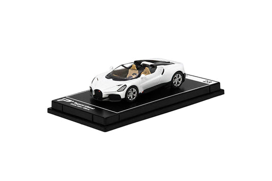 Poster Cars: Bugatti Mistral (Blanc) - Hypercar League Collection 23