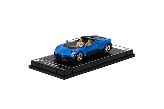Poster Cars: Bugatti Mistral (French Racing Blue) - Hypercar League Collection 24