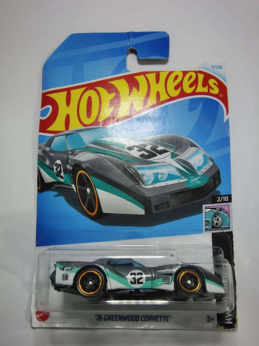 Hot Wheel 76 Greenwood Corvette - Zoomsters India