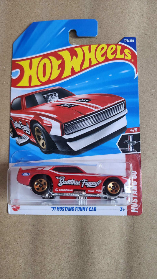 Hot Wheels 71 Mustang Funny Car - Zoomsters India