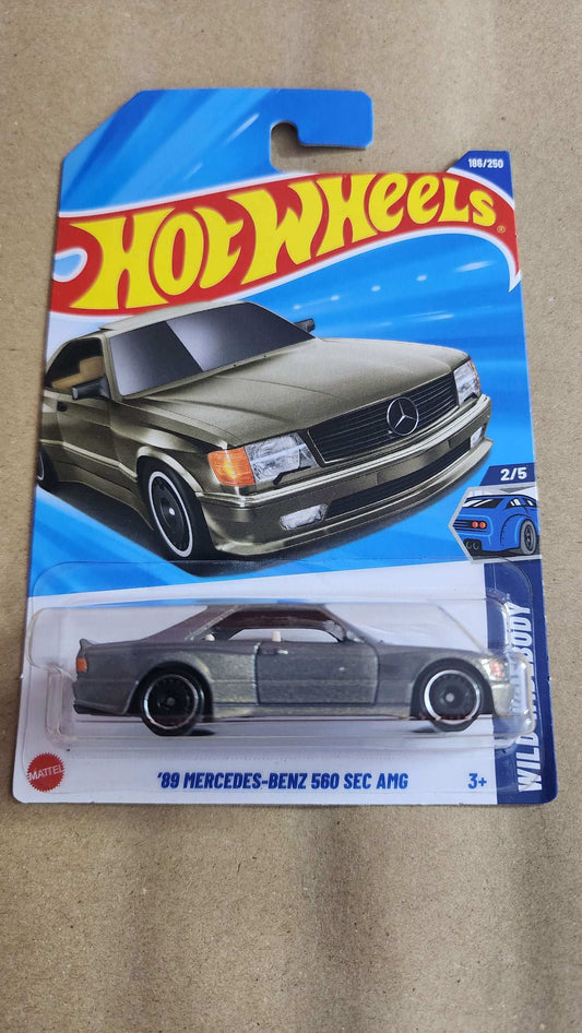 Hot Wheels 89 Mercedes-Benz 560 SEC AMG - Zoomsters India