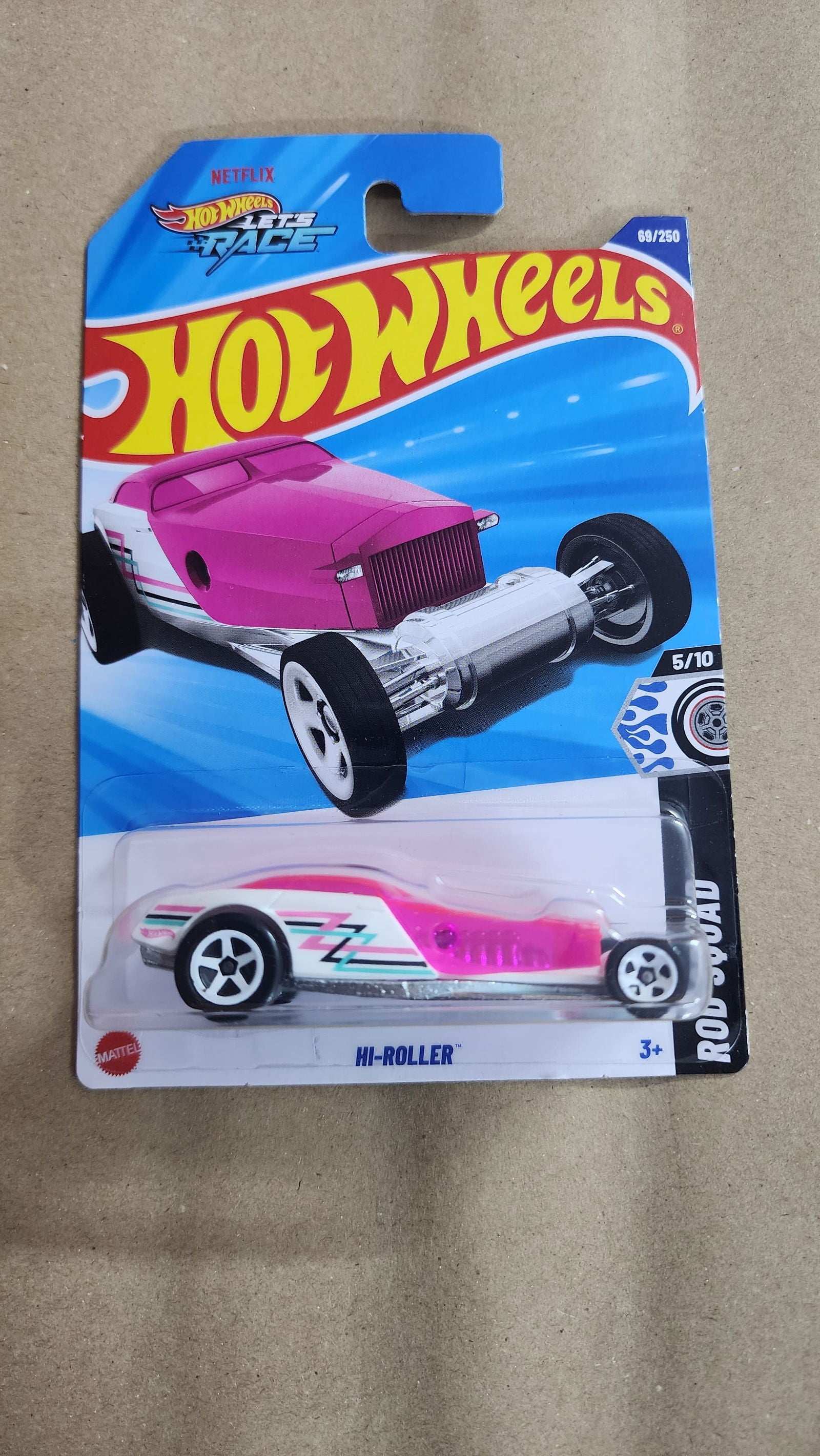Hot Wheels Hi-Roller Pink - Zoomsters India
