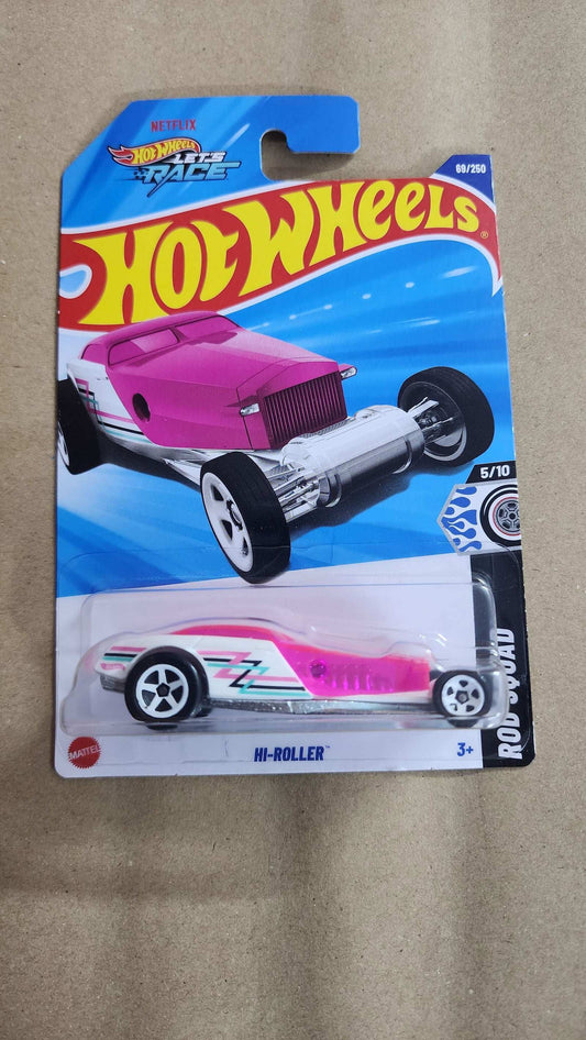 Hot Wheels Hi-Roller Pink - Zoomsters India