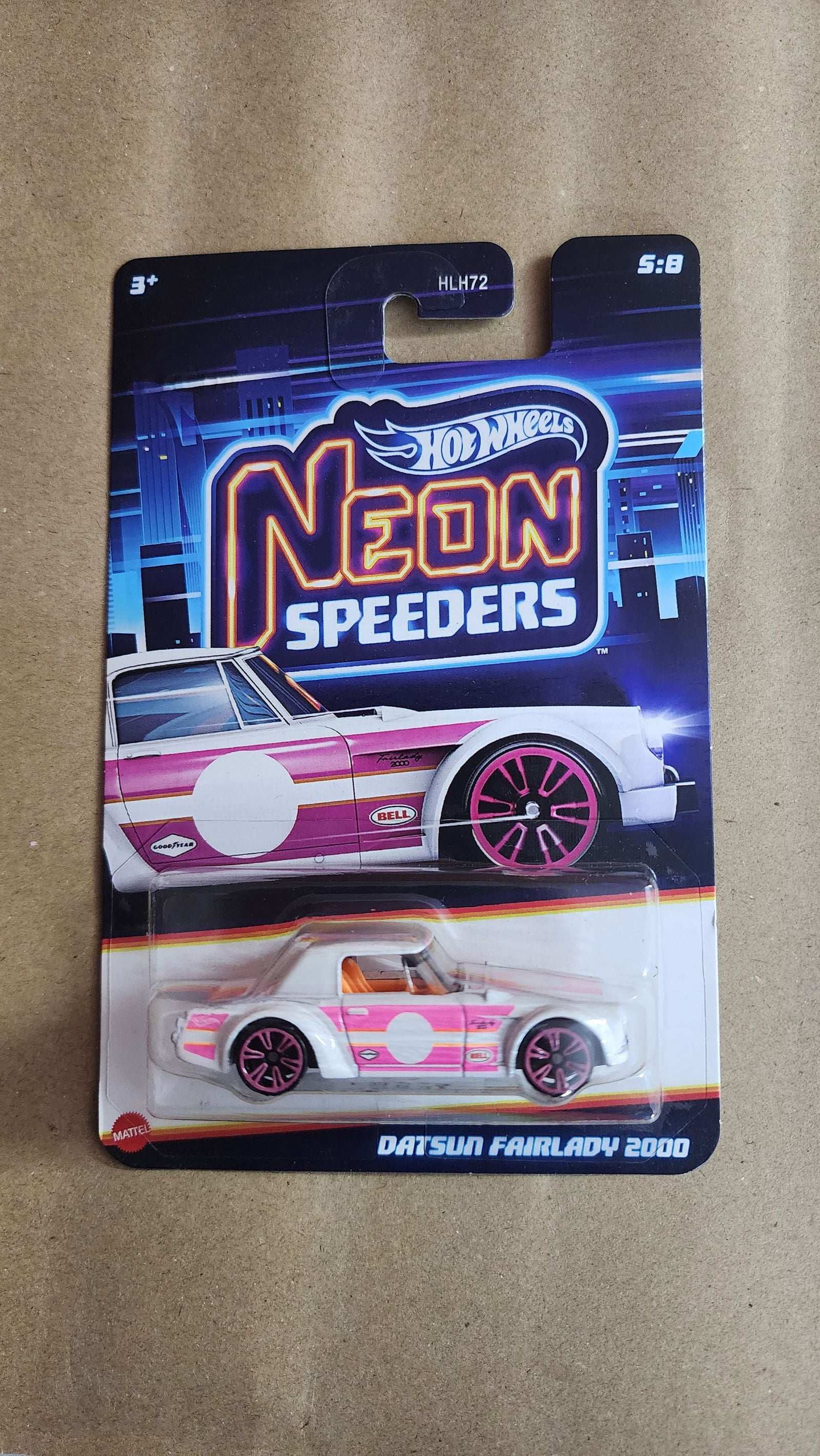 Hot Wheels Neon Speeders Datsun Fairlady 2000 - Zoomsters India