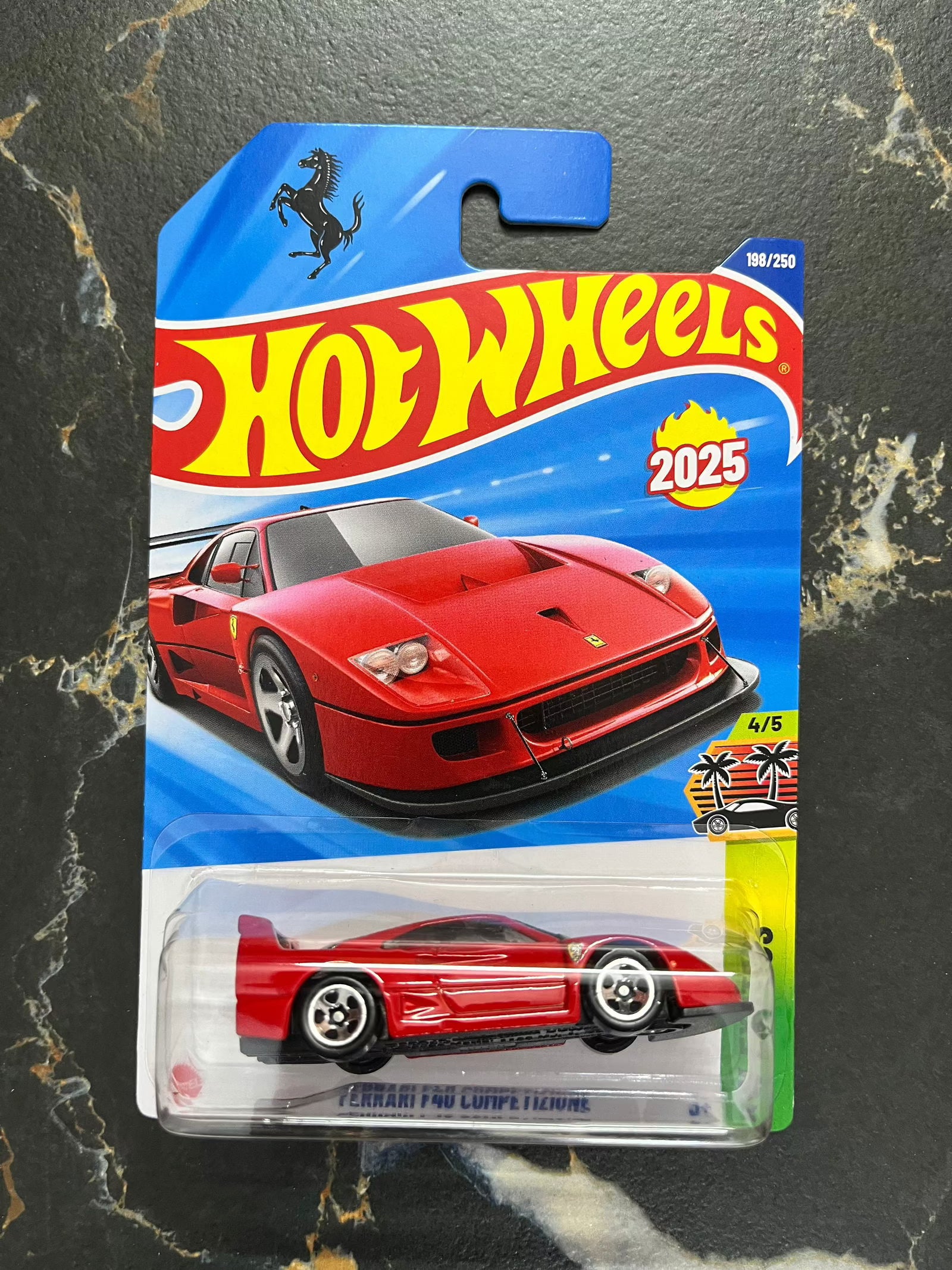 Hotwheels Elite X5508- Ferrari F40 Competizione Le Mans'95, escala 1/43 Color azul Hotwheels Elite X5508- Ferrari F40 Competizione Le Mans'95, escala 1/43 Color azul