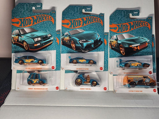 Hot Wheels 56th Anniversary Pearl & Chrome Set (pack of 6) - Zoomsters India