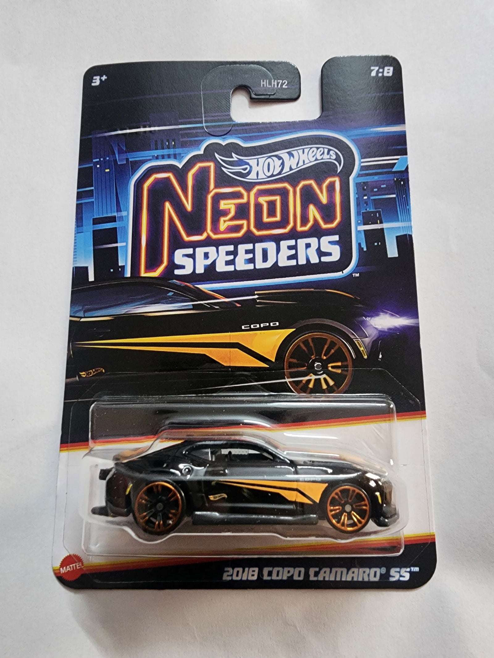 Hotwheels Neon Speeders 2018 COPO Camaro SS - Zoomsters India