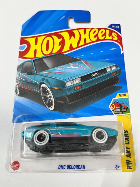 Hot Wheels  :  DMC Deloreon - Blue