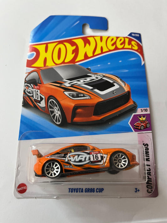 Hot Wheels  : Toyota GR86 Cup - Orange