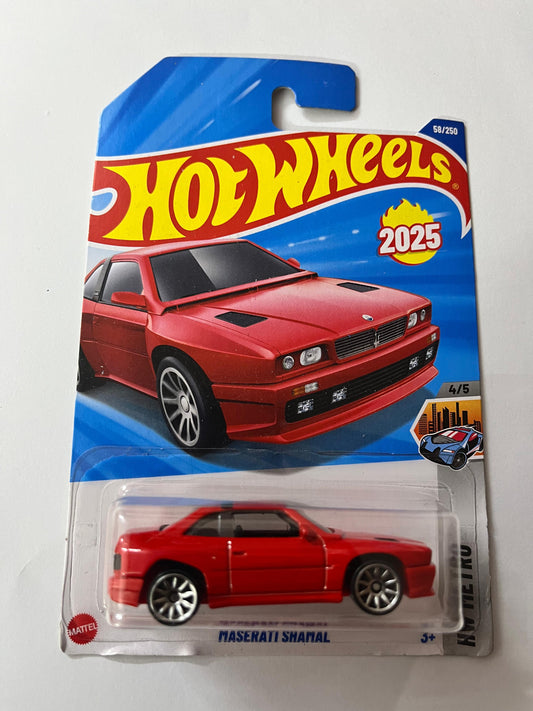 Hot Wheels  : Maserati Shamal - Red
