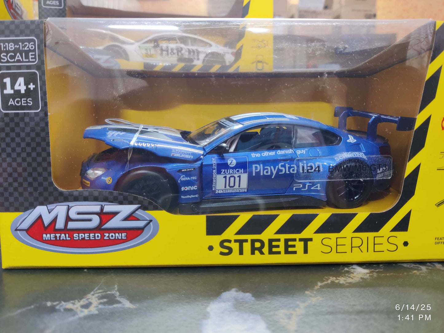 MSZ : BMW M6 GT3 - 1:24