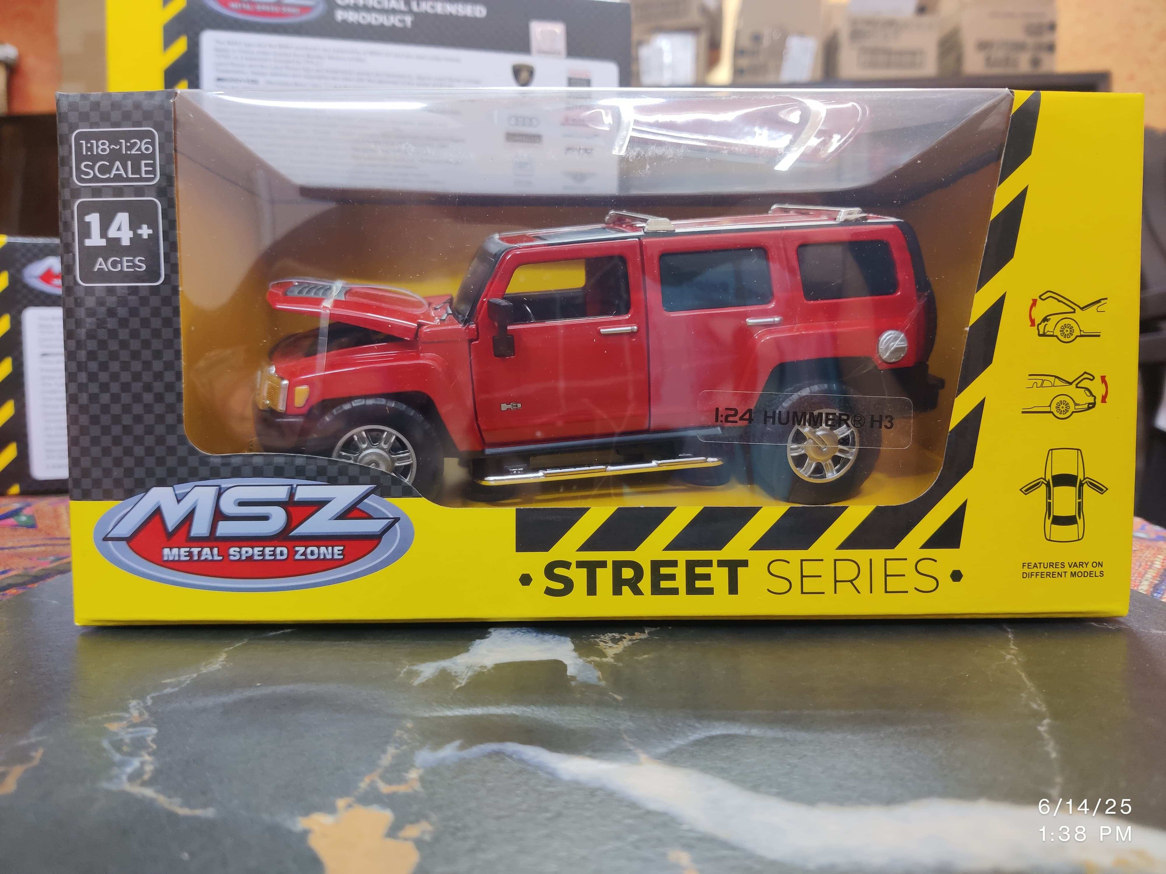 MSZ : Hummer H3 - 1:24 – Zoomsters India
