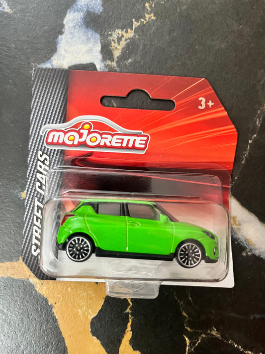 Majorette Street Cars – Suzuki Swift Sport (Lime Green, 2025 Edition)