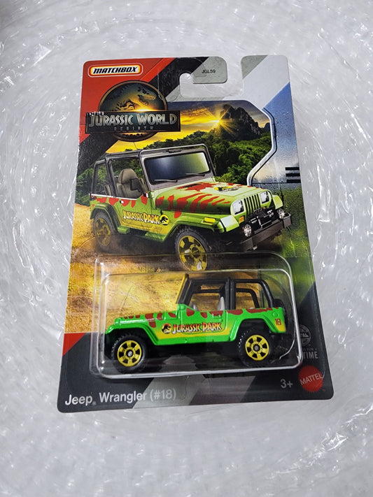 Matchbox : Jeep Wrangler (#18) - Zoomsters India