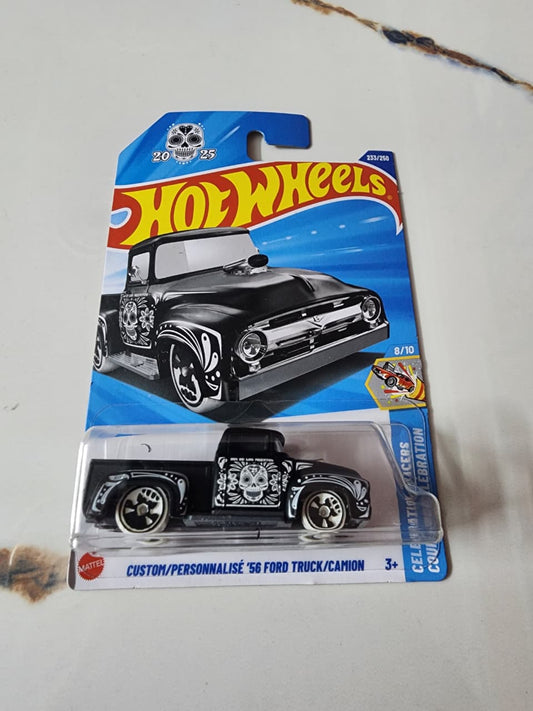 Hot Wheels N Case 2025 :  Custom/ Personnalise' 56 Ford Truck/Camion