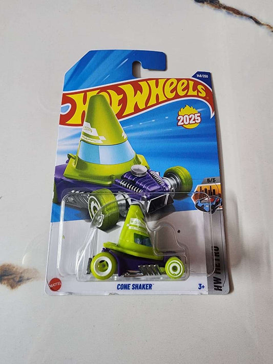 Hot Wheels N Case 2025 : Cone Shaker - Green