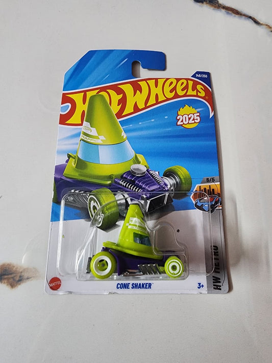 Hot Wheels N Case 2025 : Cone Shaker - Green