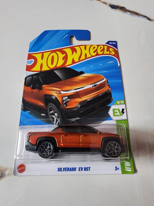 Hot Wheels N Case 2025 :  Silverado EV RST - Orange