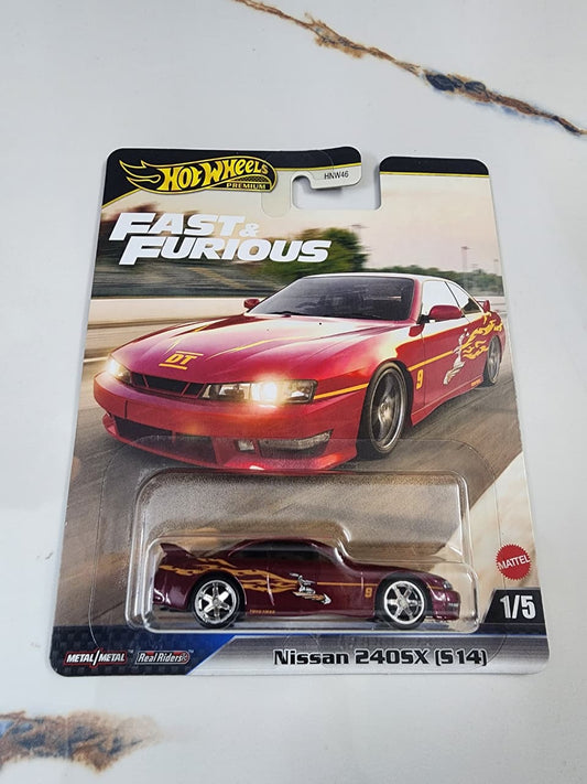 Hot Wheels Premium  :  Fast And Furious - Nissan 240 SX (S14)