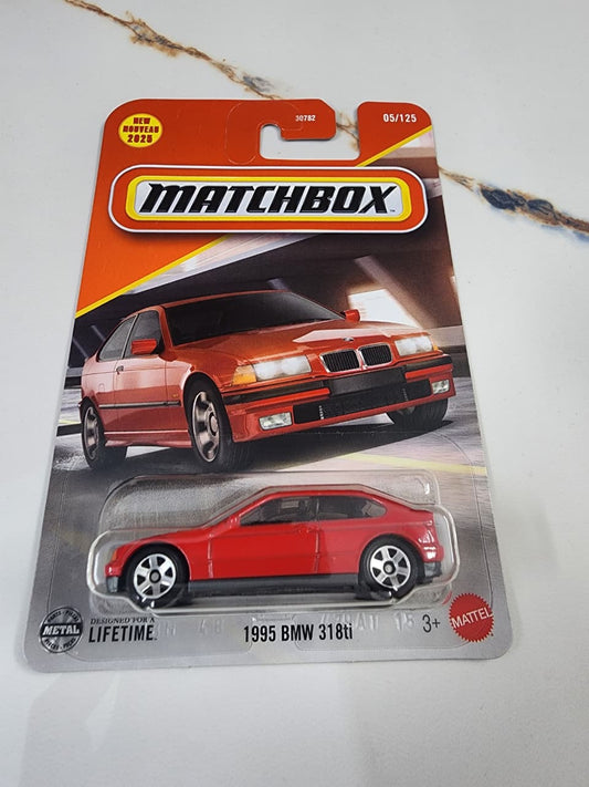 Matchbox : 1995 BMW 318 TI - Red