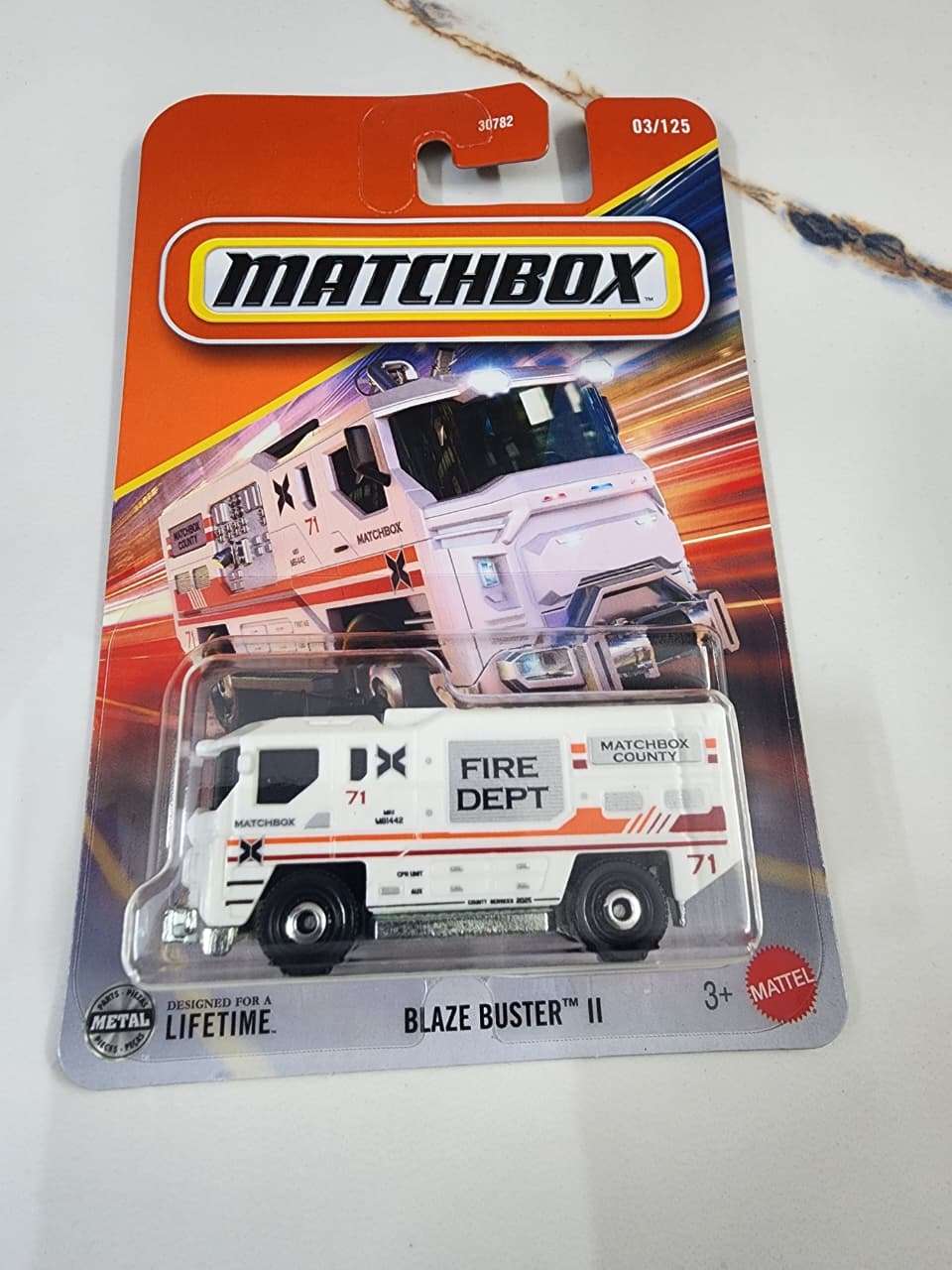 Matchbox : Blaze Buster II - White