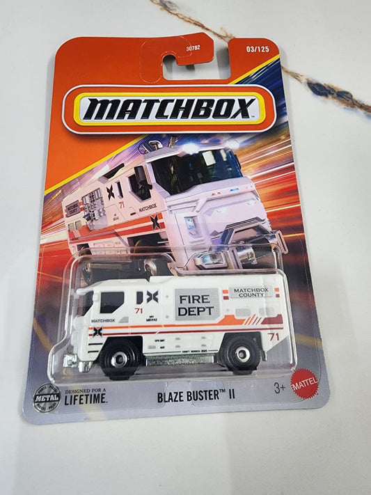 Matchbox : Blaze Buster II - White