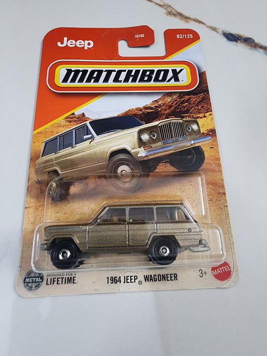 Matchbox : 1964 Jeep Wagoneer - Brown