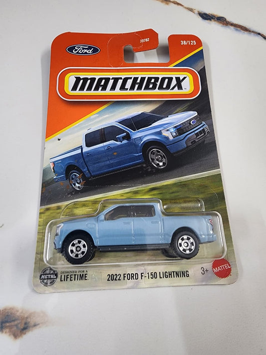 Matchbox : 2022 Ford F-150 Lighting - Blue