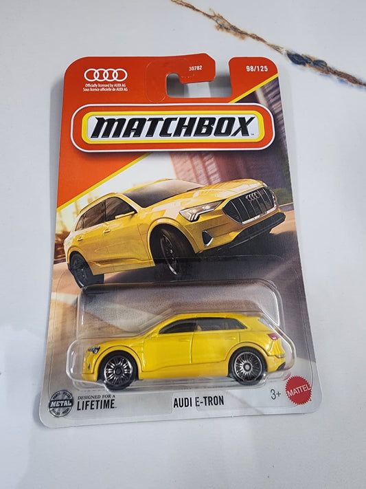 Matchbox : Audi E Tron - Yellow