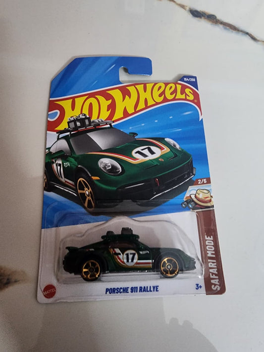 Hot Wheels 2025: Porsche 911 Rallye (Non-STH) - The Safari-Ready Legend!