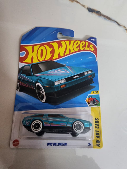 Hot wheels H case : DMC Delorean