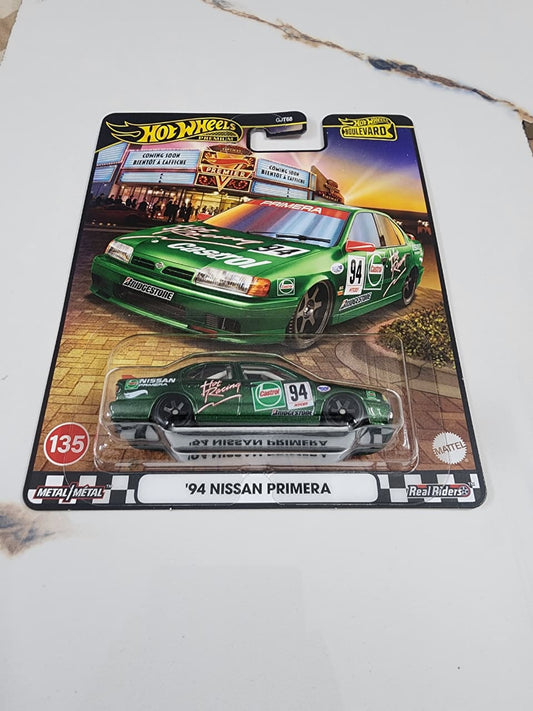 Hot Wheels Premium Boulevard '94 Nissan Primera – Boulevard Collection Premium 1:64 Scale