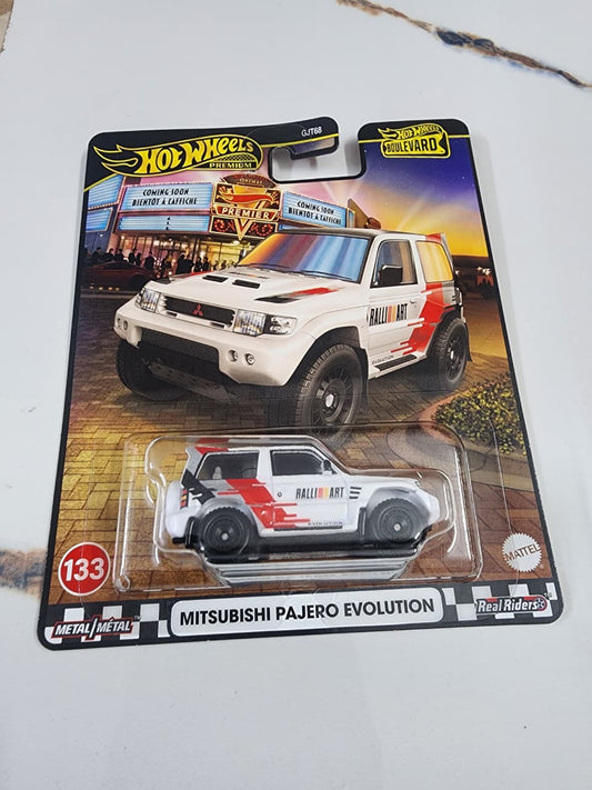 Hot Wheels Premium Boulevard Mitsubishi Pajero Evolution – Boulevard Collection Premium 1:64 Scale