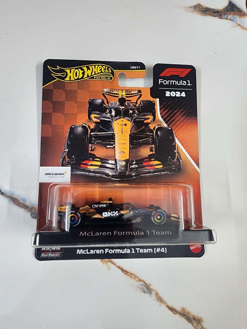 Hot Wheels Premium Formula 1 2024 -McLaren Formula 1 Team (#4)