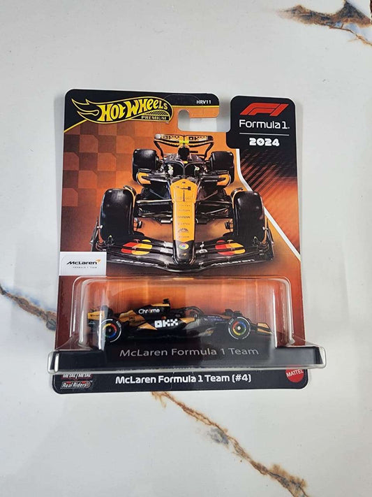 Hot Wheels Premium Formula 1 2024 -McLaren Formula 1 Team (#4)