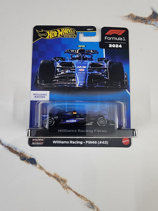 Hot Wheels Premium Formula 1 2024 -Williams Racing - FW46(#43)