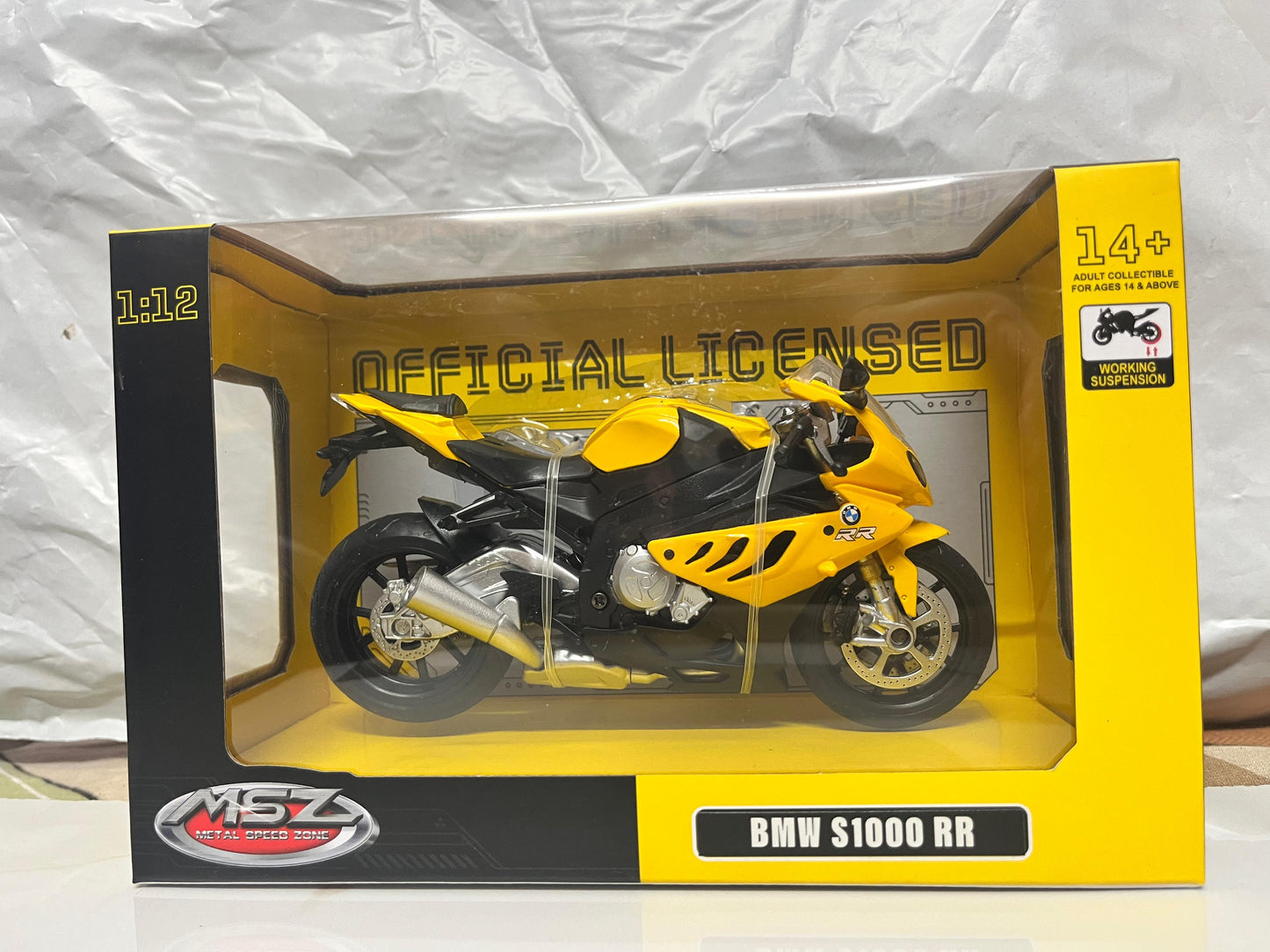 MSZ  1:12 - BMW S1000 RR -Yellow