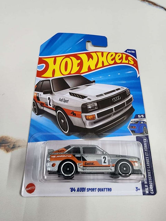 Hot Wheels Mainline : 84 Audi Sport Quattro ( Treasure Hunt )