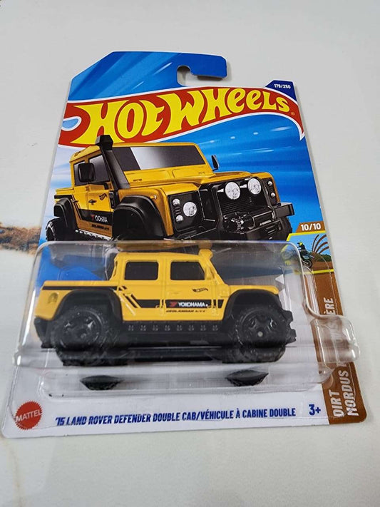 Hot Wheels Mainline 2025 :  15 Land rover defender double cab/ Vehicule a cabine double