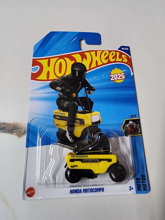 Hot Wheels Mainline 2025 : Honda MotoCompo